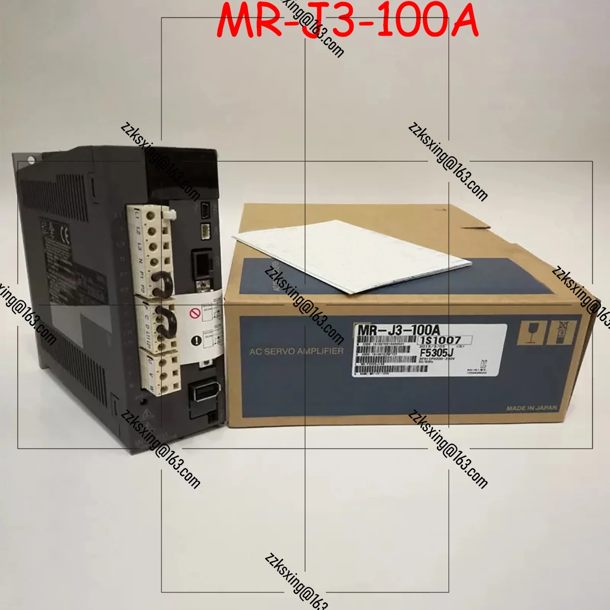 Совершенно новый оригинальный сервопривод MR-J3-100A
Совершенно новый оригинальный сервопривод MR-J3-100A