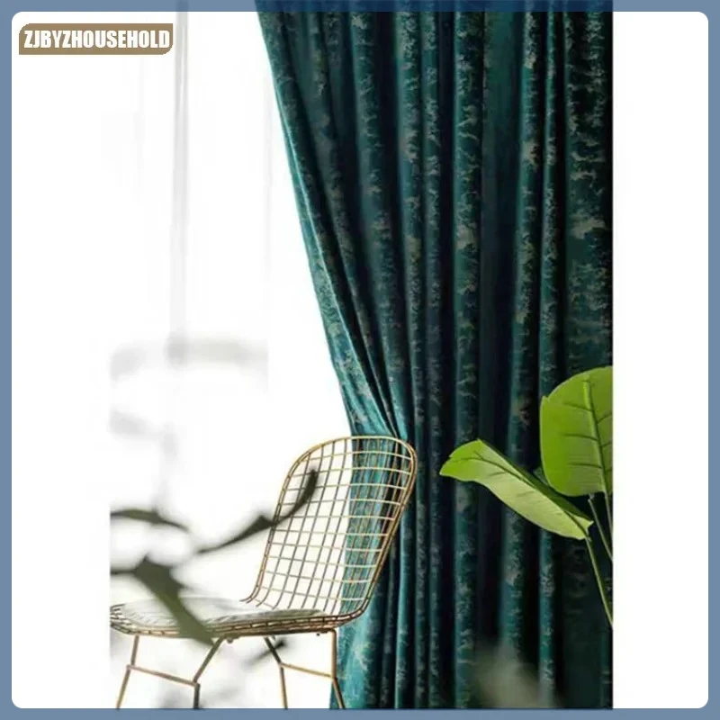 Retro Scandinavian velvet foil embossed blackout Curtains for Living dining room bedroom fabric Blackout luxury Custom Size
Retro Scandinavian velvet foil embossed blackout Curtains for Living dining room bedroom fabric Blackout luxury Custom Size