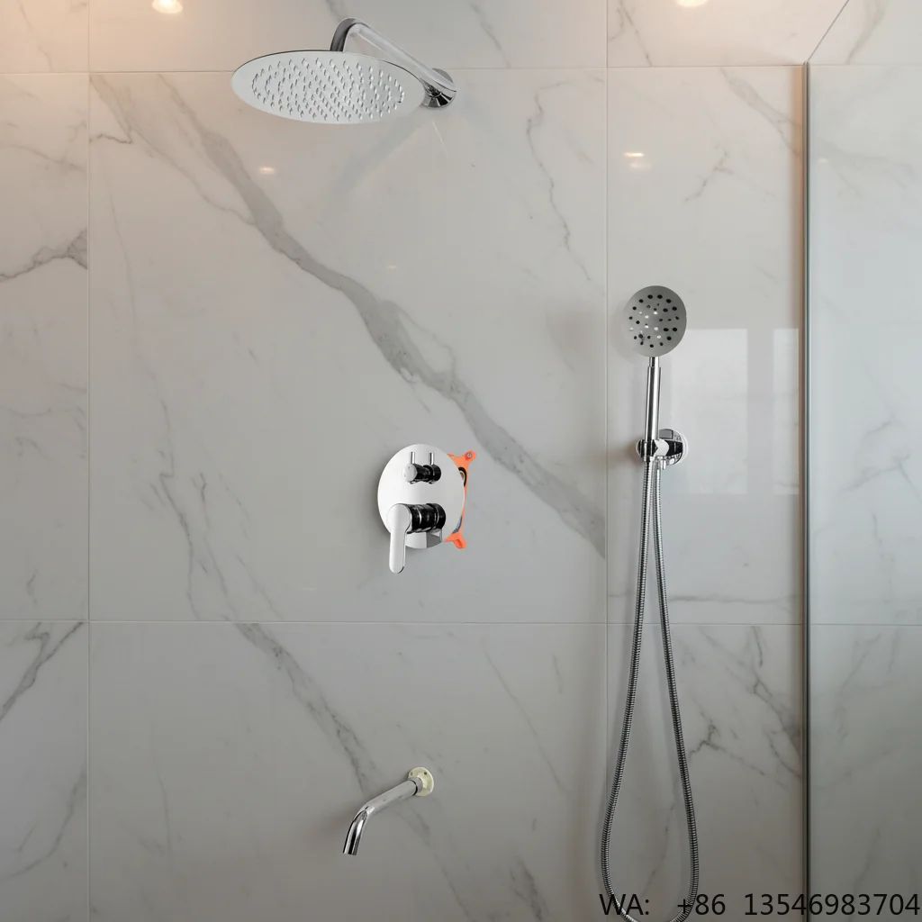 Stainless Steel Shower Mixer Set Install Shower Head Wall Mounted Electroplated Rain Shower Head Set
Stainless Steel Shower Mixer Set Install Shower Head Wall Mounted Electroplated Rain Shower Head Set