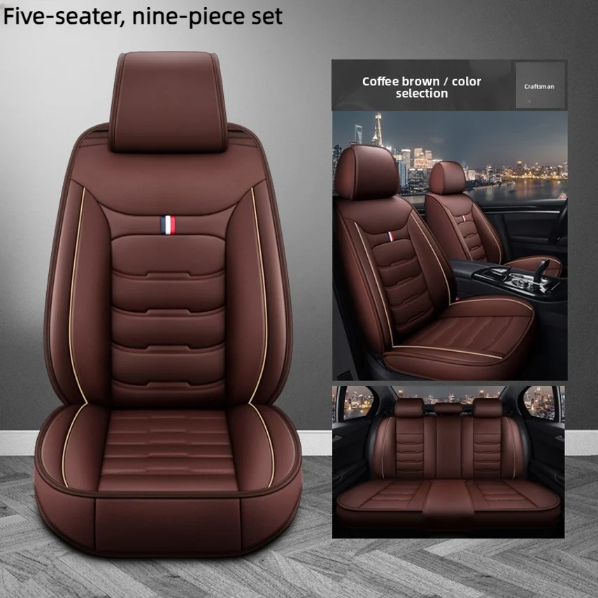 Full-leather Car Seat Cushion, Universal For All Seasons, Wholesale Car Seat Covers, New Universal Car Seat Cushion Covers
Full-leather Car Seat Cushion, Universal For All Seasons, Wholesale Car Seat Covers, New Universal Car Seat Cushion Covers