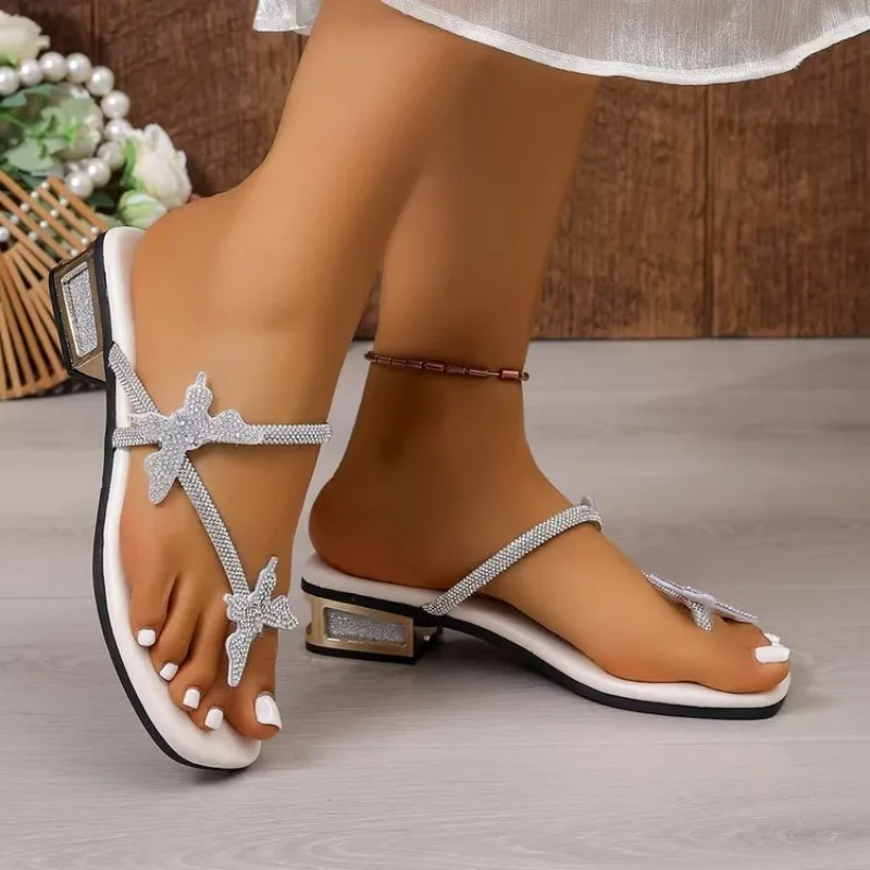 Women Flat Slippers Crystal Comfortable Beach Slippers Casual Lightweight Sandals Outdoor Elegant Shoes Slides Women
Women Flat Slippers Crystal Comfortable Beach Slippers Casual Lightweight Sandals Outdoor Elegant Shoes Slides Women
