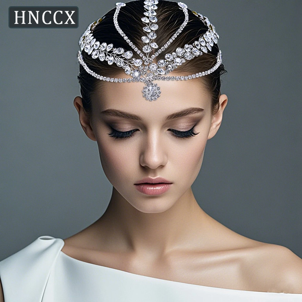 HNCCX Bridal Forehead Accessories Rhinestone Headpiece Wedding Hair Decoration Bride Headwear Crystal Headdress For Party CP669
HNCCX Bridal Forehead Accessories Rhinestone Headpiece Wedding Hair Decoration Bride Headwear Crystal Headdress For Party CP669
