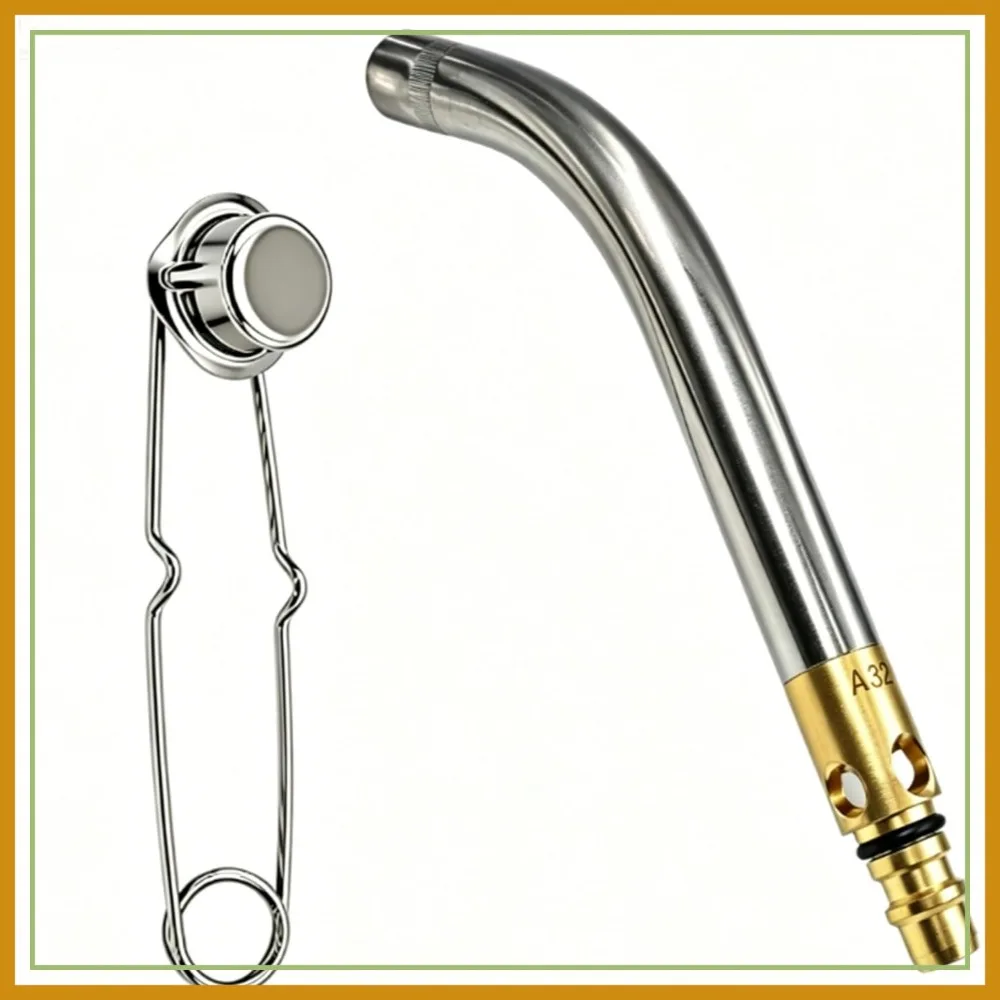3/4" Air Acetylene Torch Tip for G-4 or PLF-A5 Handles, Soft Solder 4-6", Silver Braze 1.5-4", Manual Lighting, Quick Connect
3/4" Air Acetylene Torch Tip for G-4 or PLF-A5 Handles, Soft Solder 4-6", Silver Braze 1.5-4", Manual Lighting, Quick Connect