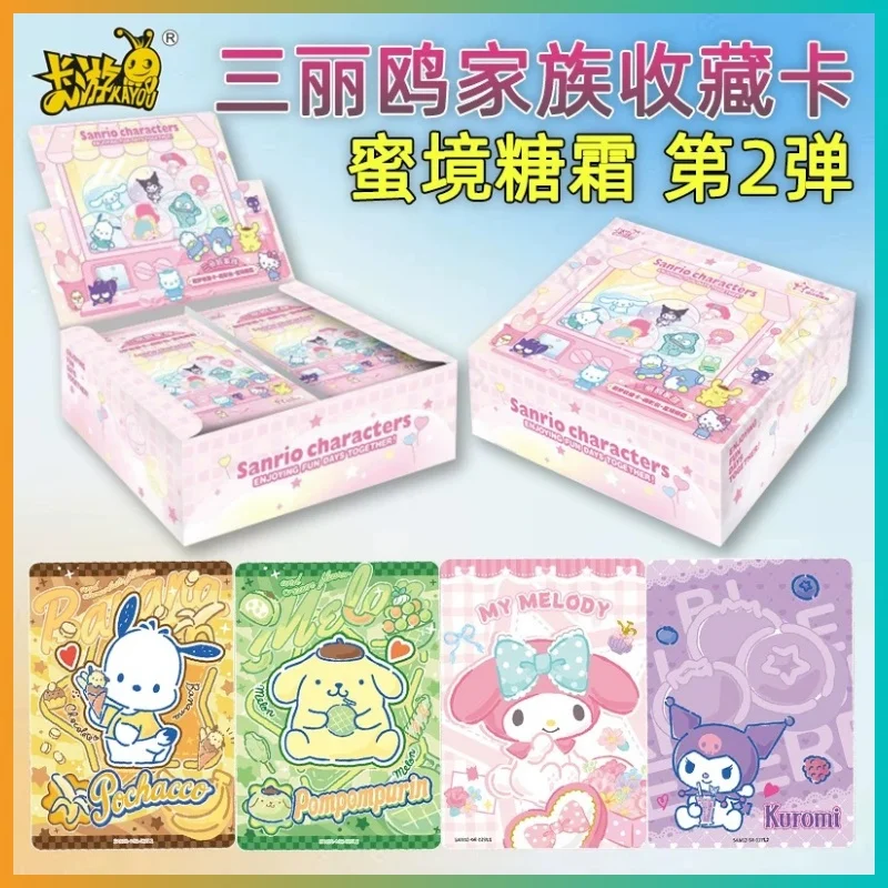 Подлинная горячая карта Kayou Sanrio Vol.2 Honey Dream Chapter Fun Movie Pack Sanrio Family Аниме Коллекционные карты Игрушки Подарки 
Подлинная горячая карта Kayou Sanrio Vol.2 Honey Dream Chapter Fun Movie Pack Sanrio Family Аниме Коллекционные карты Игрушки Подарки