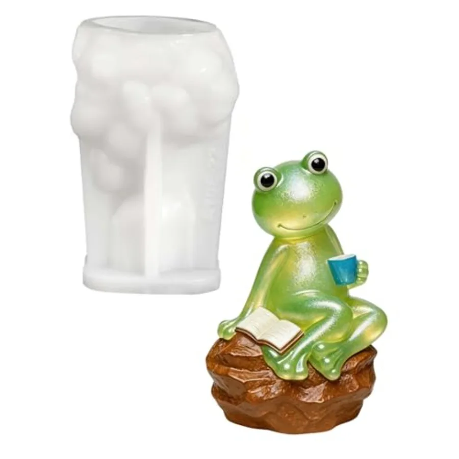 Frog Resin Molds, 3D Animal Silicone Molds for Epoxy Resin, Reusable Flexible Lifelike Frog Shape Molds for Resin Casting, DIY
Frog Resin Molds, 3D Animal Silicone Molds for Epoxy Resin, Reusable Flexible Lifelike Frog Shape Molds for Resin Casting, DIY