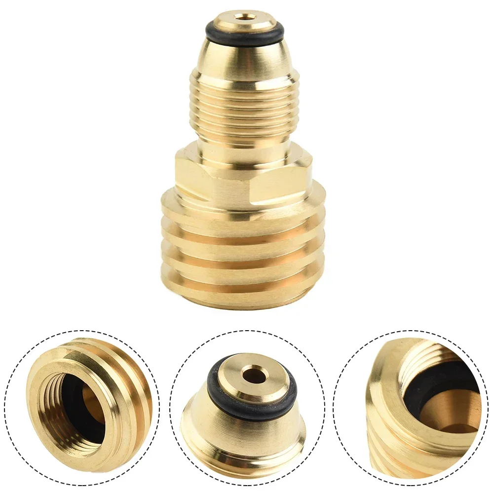 Converts Propane Tank POL LP Tank Valve To QCC1/Type1 Outlet Brass Adapter Parts For Indoor Outdoor Barbecue BBQ Accessorie
Converts Propane Tank POL LP Tank Valve To QCC1/Type1 Outlet Brass Adapter Parts For Indoor Outdoor Barbecue BBQ Accessorie