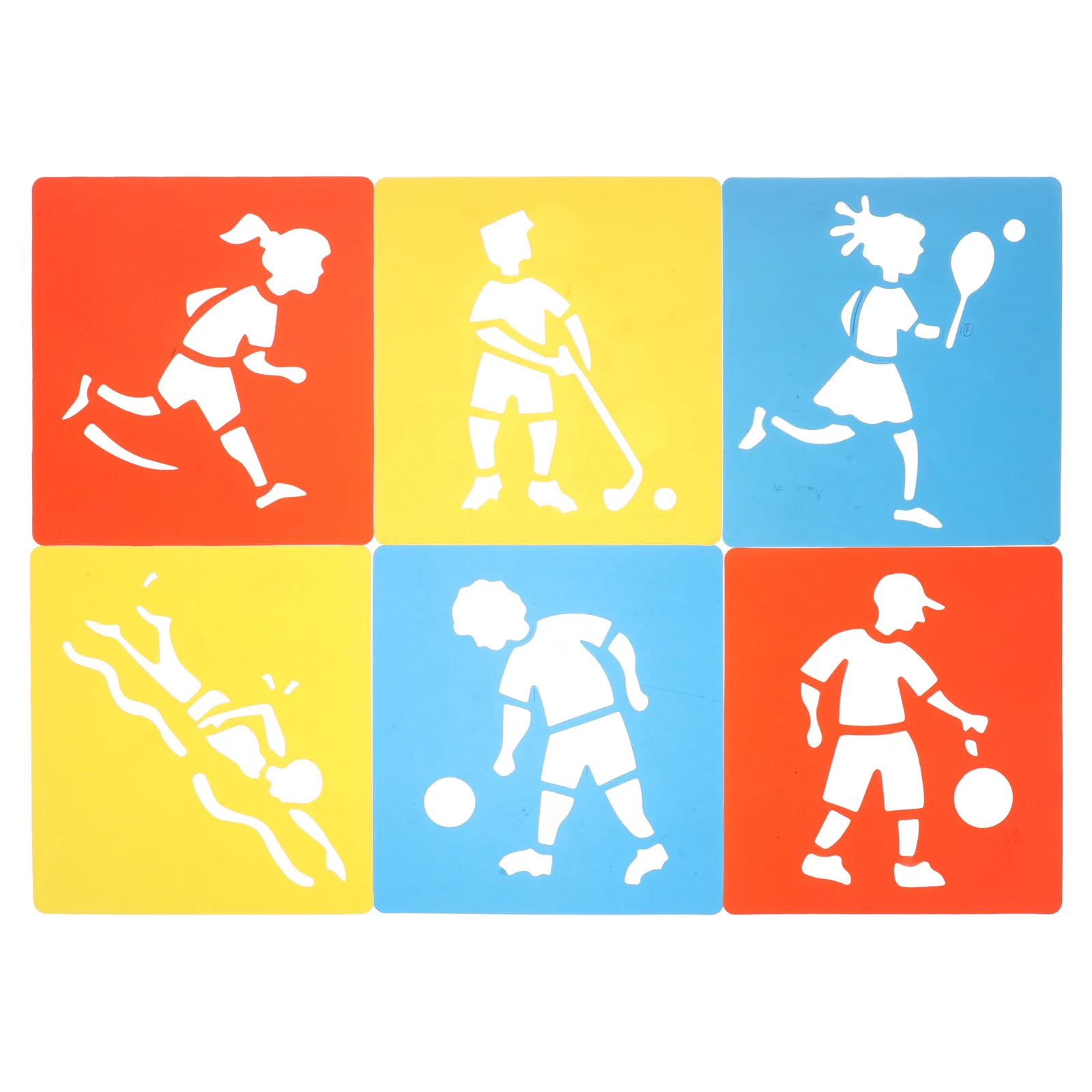 6 Pcs Motion Painting Template Stencils for Kids Tracing Drawing Tools Hollow Plastic Basketball Child
6 Pcs Motion Painting Template Stencils for Kids Tracing Drawing Tools Hollow Plastic Basketball Child