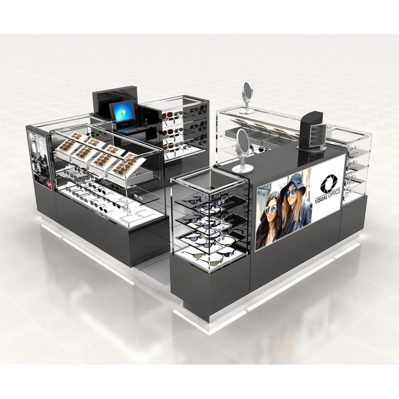 Custom, Retail Glass Display Cabinet Optical Display Showcase Glasses Perfume Mall Kiosk Display Sunglasses Kiosk for Mall
Custom, Retail Glass Display Cabinet Optical Display Showcase Glasses Perfume Mall Kiosk Display Sunglasses Kiosk for Mall
