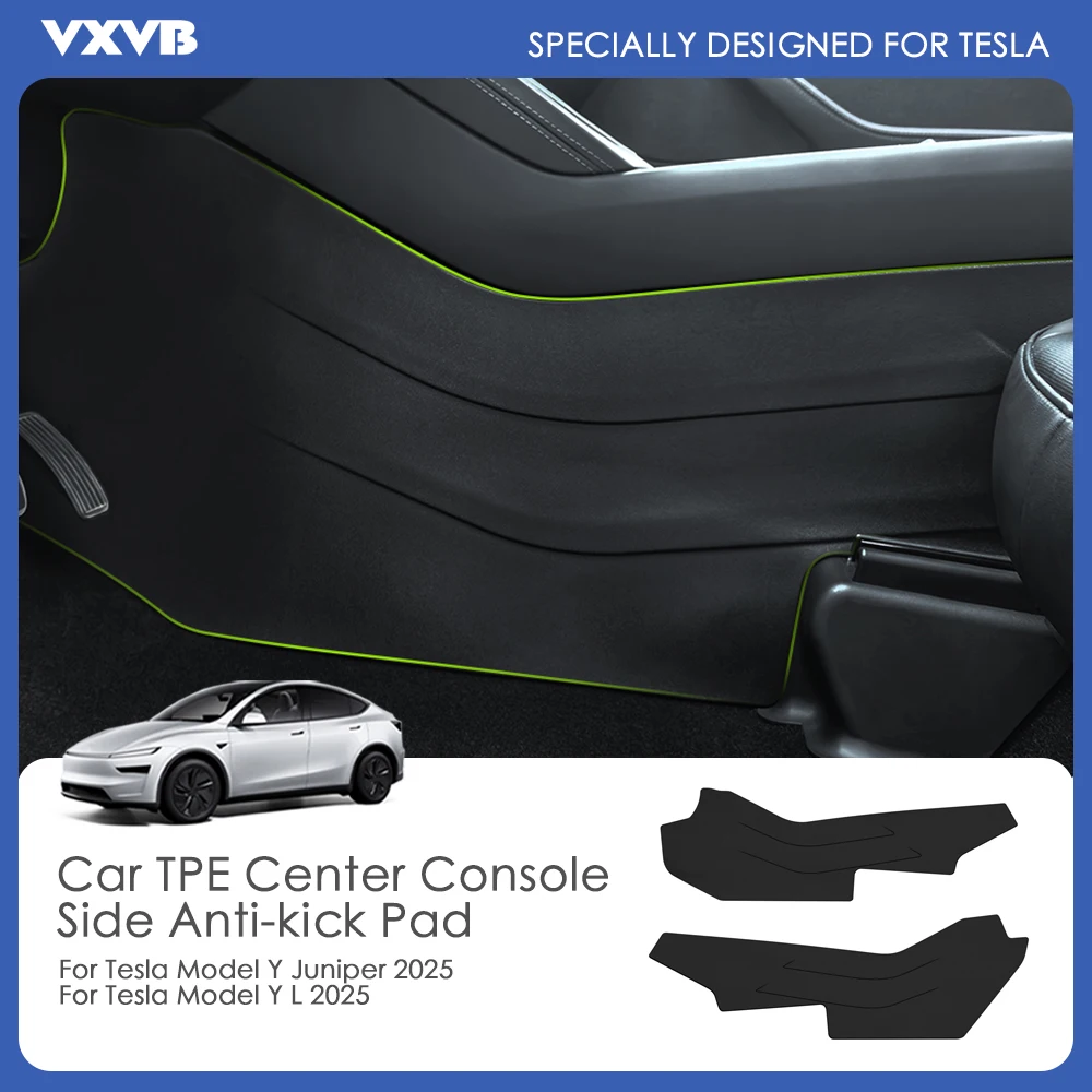 For Tesla Model Y Juniper/Launch Model Y L 2025 Car Central Control Side Anti Kick Pad Interior Accessories TPE Protective Mat
For Tesla Model Y Juniper/Launch Model Y L 2025 Car Central Control Side Anti Kick Pad Interior Accessories TPE Protective Mat
