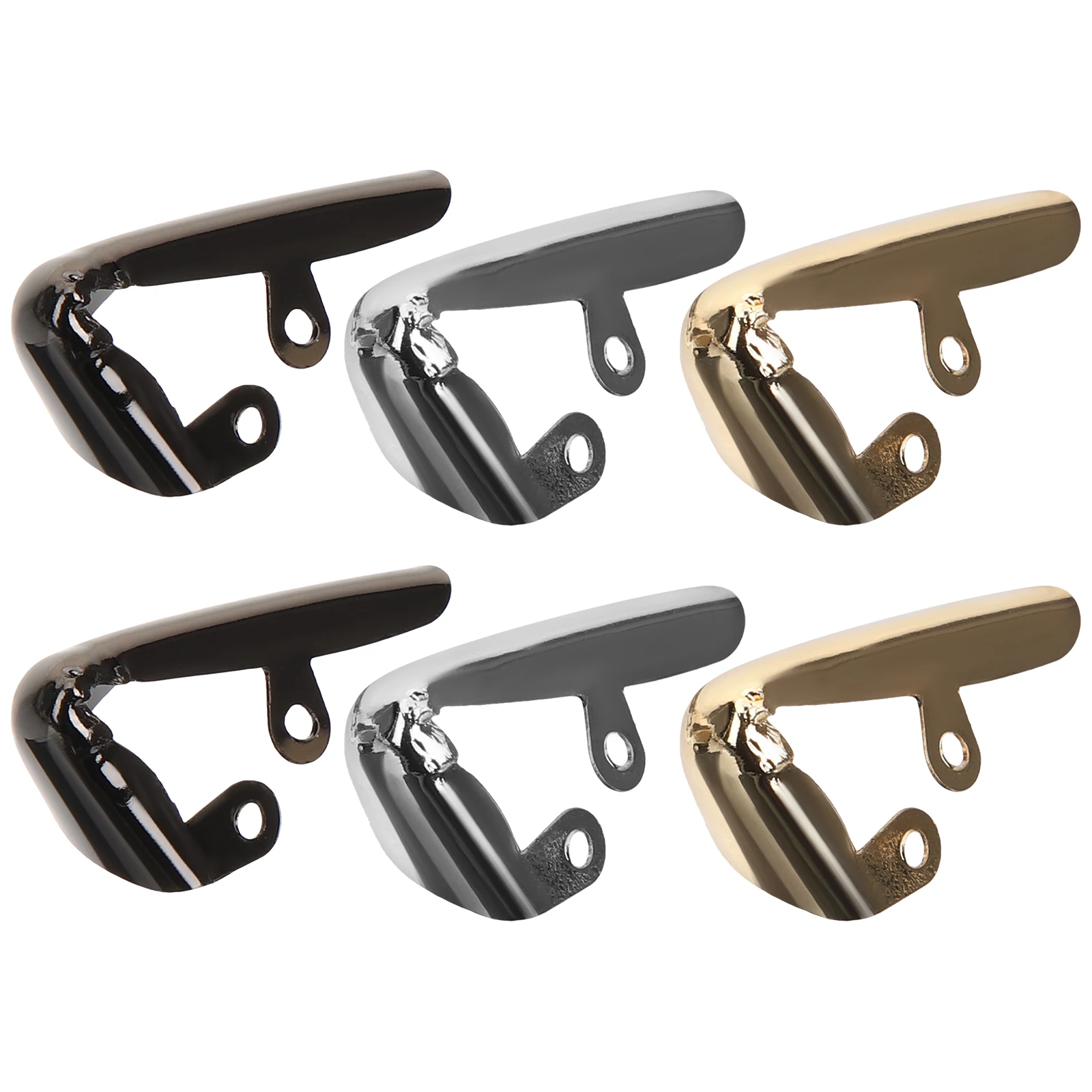 6 Pcs Shoe Toe Protectors High Heel Pointed Cover Repair Metal Tips Black Silver Gold 2Pcs Each Shoe Accessories Wear Resistance
6 Pcs Shoe Toe Protectors High Heel Pointed Cover Repair Metal Tips Black Silver Gold 2Pcs Each Shoe Accessories Wear Resistance