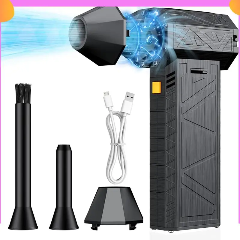 A23P Compressed Air Duster 130,000 RPM Super Power Turbo Jet Fan Mini Blower,Electric Air Duster For Cleaning Keyboard,PC,Car
A23P Compressed Air Duster 130,000 RPM Super Power Turbo Jet Fan Mini Blower,Electric Air Duster For Cleaning Keyboard,PC,Car