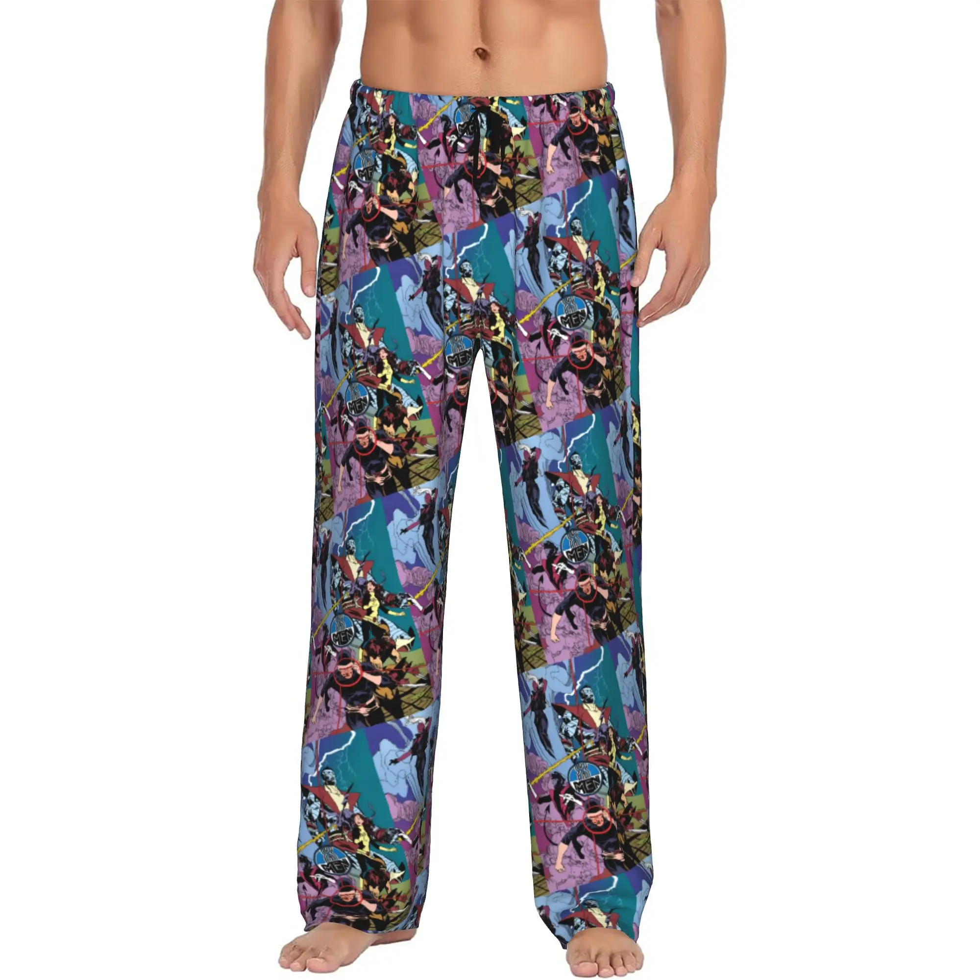 Custom Printed X-X-Men Anime Pajama Pants for Men Sleep Sleepwear Bottoms with Pockets
Custom Printed X-X-Men Anime Pajama Pants for Men Sleep Sleepwear Bottoms with Pockets