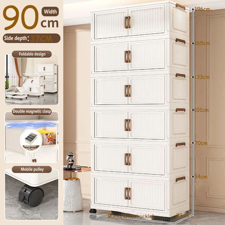 No-Install Foldable Storage Cabinet – Multi-Layer Shelf Rack for Kitchen & Living Room, Snacks & Toys Organizer, Space-Saving Ho
No-Install Foldable Storage Cabinet – Multi-Layer Shelf Rack for Kitchen & Living Room, Snacks & Toys Organizer, Space-Saving Ho