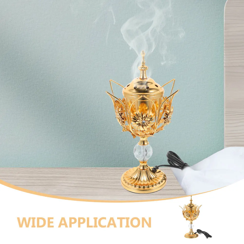 Decorative Electric Incense Burner Retro Smooth Finish for Study Room Kitchen Home Office Us Plug Incense Stove
Decorative Electric Incense Burner Retro Smooth Finish for Study Room Kitchen Home Office Us Plug Incense Stove