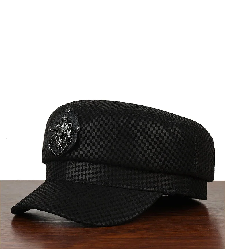 Совершенно новая плоская кепка, индивидуальное качество, шапка из натуральной кожи, зимняя теплая уличная шапка в стиле милитари первого слоя из овечьей кожи с принтом
Совершенно новая плоская кепка, индивидуальное качество, шапка из натуральной кожи, зимняя теплая уличная шапка в стиле милитари первого слоя из овечьей кожи с принтом