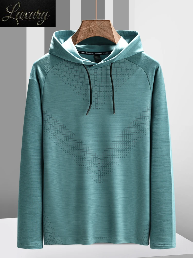 2024 New Sportswear Hoodie Men Long Sleeve Quick Dry Breathable Stretched Casual Pullover Tops Hooded Sweatshirts
2024 New Sportswear Hoodie Men Long Sleeve Quick Dry Breathable Stretched Casual Pullover Tops Hooded Sweatshirts
