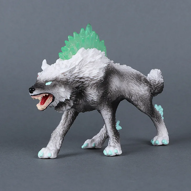 Simulated animal model gray wolf snow wolf plastic solid children's toy ornament
Simulated animal model gray wolf snow wolf plastic solid children's toy ornament