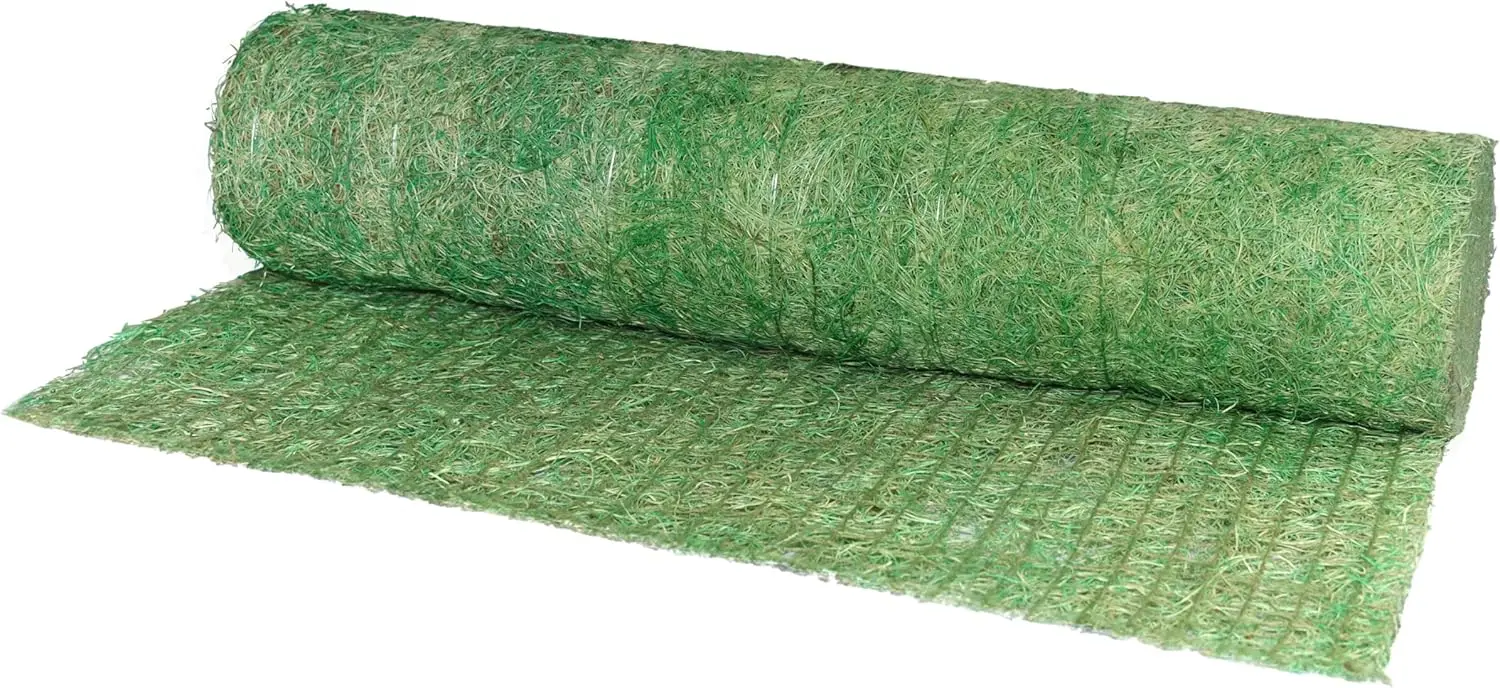 QuickGRASS Pro Green Jute Net Erosion Control Blanket, 2.5' x 50' Landscape Roll
QuickGRASS Pro Green Jute Net Erosion Control Blanket, 2.5' x 50' Landscape Roll