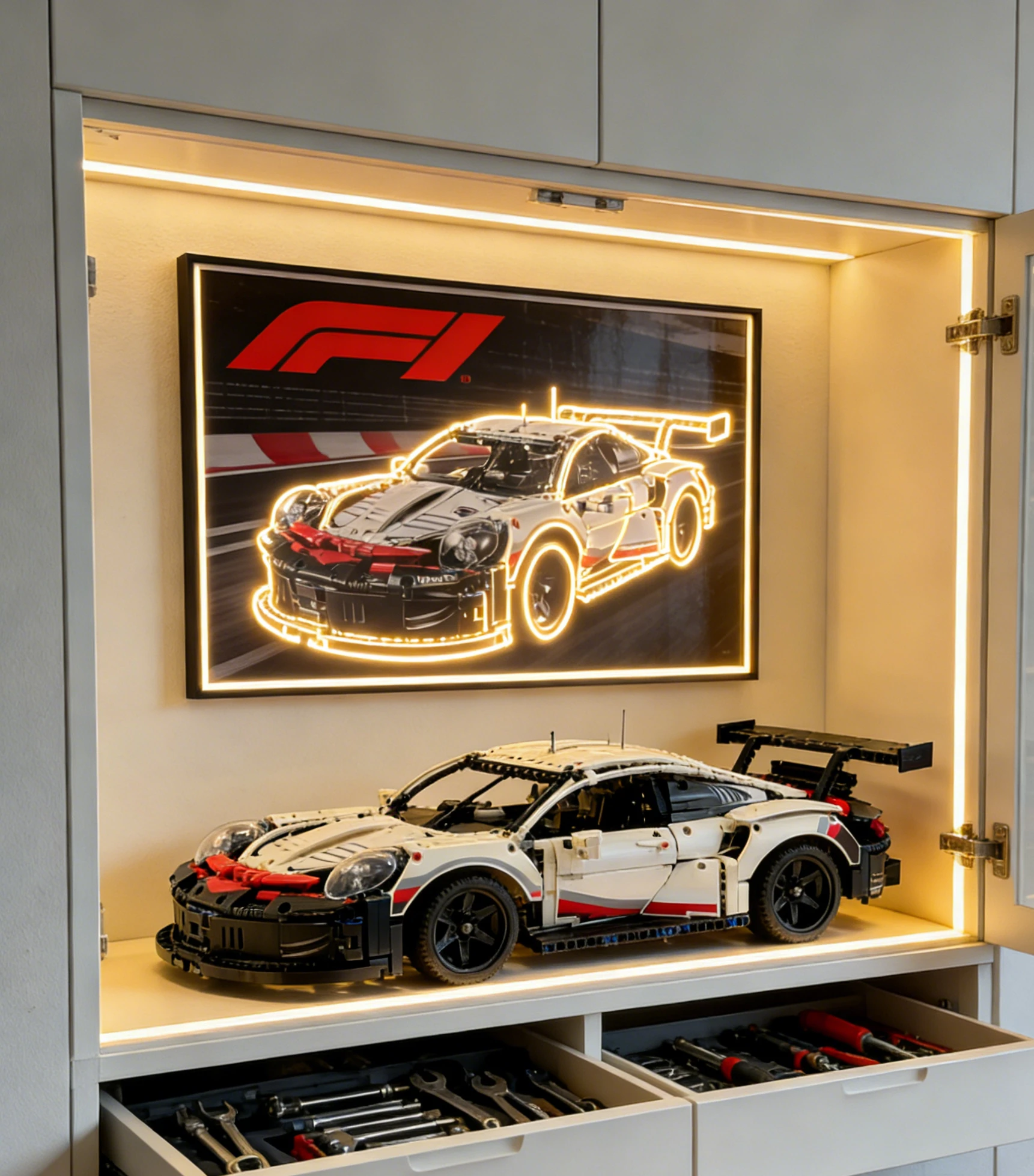 Соберите и продемонстрируйте детализированную модель спортивного автомобиля в масштабе 1:10 с помощью этого набора для продвинутых технических сборок из 1580 деталей, подходящего для детей от 14 лет и старше.
Соберите и продемонстрируйте детализированную модель спортивного автомобиля в масштабе 1:10 с помощью этого набора для продвинутых технических сборок из 1580 деталей, подходящего для детей от 14 лет и старше.