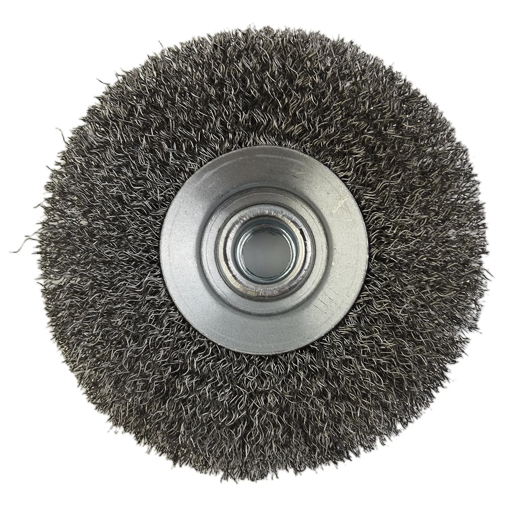 Powerful Wire Brush For Angle Grinder, 100mm Diameter, Stainless Steel Bevel Wheel, Great For Rust And Paint Removal
Powerful Wire Brush For Angle Grinder, 100mm Diameter, Stainless Steel Bevel Wheel, Great For Rust And Paint Removal