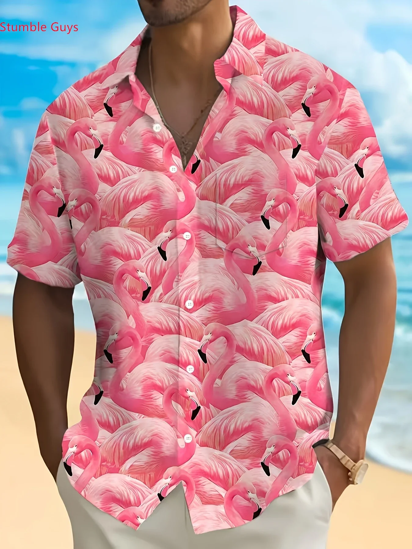 Summer High Street Loose Fit Men's Hawaiian Shirt Man Short Sleeve Fashion Print Casual Beach Streetwear Outfits
Summer High Street Loose Fit Men's Hawaiian Shirt Man Short Sleeve Fashion Print Casual Beach Streetwear Outfits