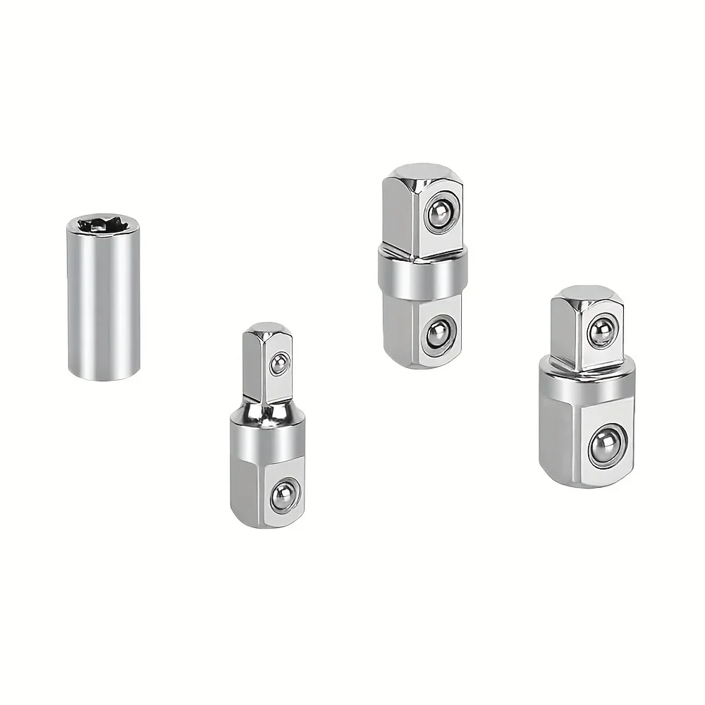 Reducer Sleeve Ratchet Wrench Adapter Home Maintenance 1 4 Automotive Repair Tool Set Ratchet Wear Resistant Material
Reducer Sleeve Ratchet Wrench Adapter Home Maintenance 1 4 Automotive Repair Tool Set Ratchet Wear Resistant Material