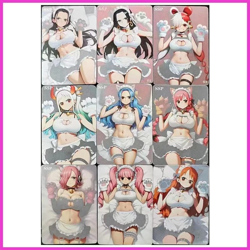Anime ONE PIECE Rare Flocking Limited SSP Collectible Card Robin Hancock Uta Yamato Shirahoshi Nami Toys for boys Birthday Gift
Anime ONE PIECE Rare Flocking Limited SSP Collectible Card Robin Hancock Uta Yamato Shirahoshi Nami Toys for boys Birthday Gift