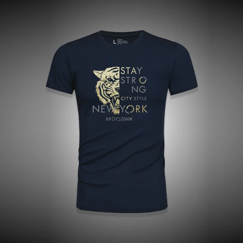 American T-shirt Summer Cotton Short-sleeved Cotton Printed Men's Summer Cotton Short-sleeved Cool Trendy Round Neck T-shirt
American T-shirt Summer Cotton Short-sleeved Cotton Printed Men's Summer Cotton Short-sleeved Cool Trendy Round Neck T-shirt