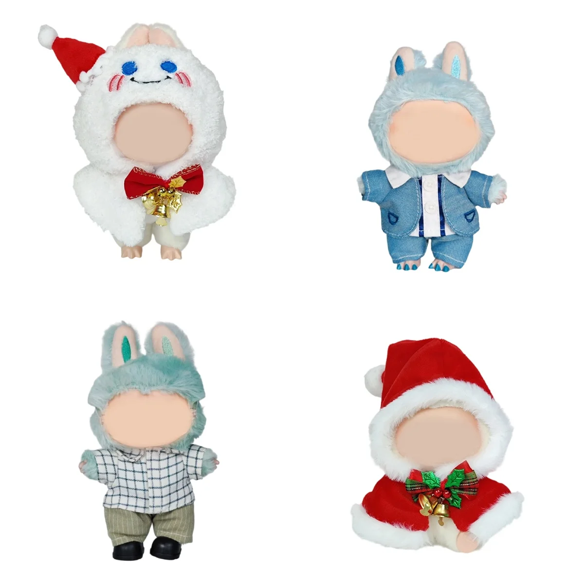 15/17cm Labubu V1 V2 Doll Clothing Fashion Hoodie and Pants Set Korean Idol Trendy DIY Doll Clothing Accessories Toy Gift
15/17cm Labubu V1 V2 Doll Clothing Fashion Hoodie and Pants Set Korean Idol Trendy DIY Doll Clothing Accessories Toy Gift