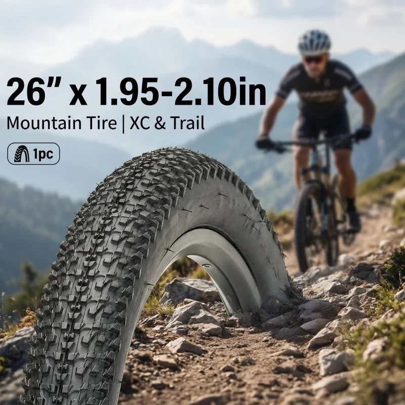 1 Pcs Bicycle Tire 26x1.95 26x2.1 MTB Mountain Bike Outer Tyre 26 Inch Cycling Off-Road Replacement Parts Accessories Equipments
1 Pcs Bicycle Tire 26x1.95 26x2.1 MTB Mountain Bike Outer Tyre 26 Inch Cycling Off-Road Replacement Parts Accessories Equipments
