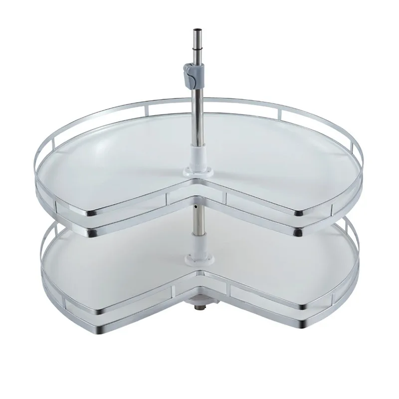 Cabinet 270 Degree Turntable Basket Kitchen Double Layer Rotating Pot Corner Rack
Cabinet 270 Degree Turntable Basket Kitchen Double Layer Rotating Pot Corner Rack