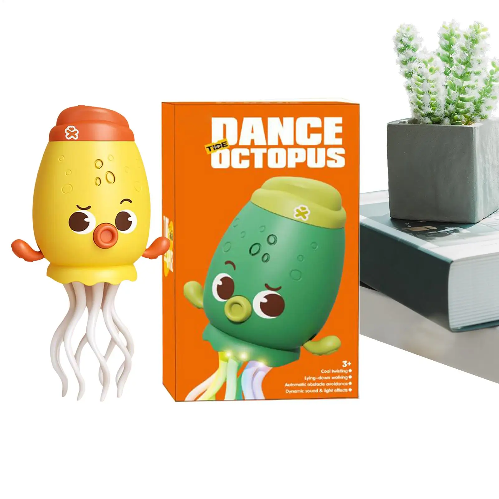 Dancing Toy For Kids Dancing Singing Toy Octopus Shape Light-up Animal Figure Interactive With Obstacle Avoidance For Floor Play
Dancing Toy For Kids Dancing Singing Toy Octopus Shape Light-up Animal Figure Interactive With Obstacle Avoidance For Floor Play