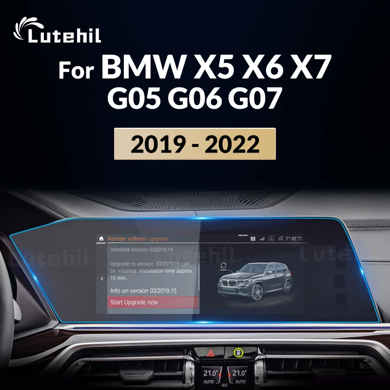 LUTEHIL For BMW X5 X6 X7 G05 G06 G07 2019 2020 2021 2022 Tempered Glass Protective Film Car Navigation Screen Protector
LUTEHIL For BMW X5 X6 X7 G05 G06 G07 2019 2020 2021 2022 Tempered Glass Protective Film Car Navigation Screen Protector
