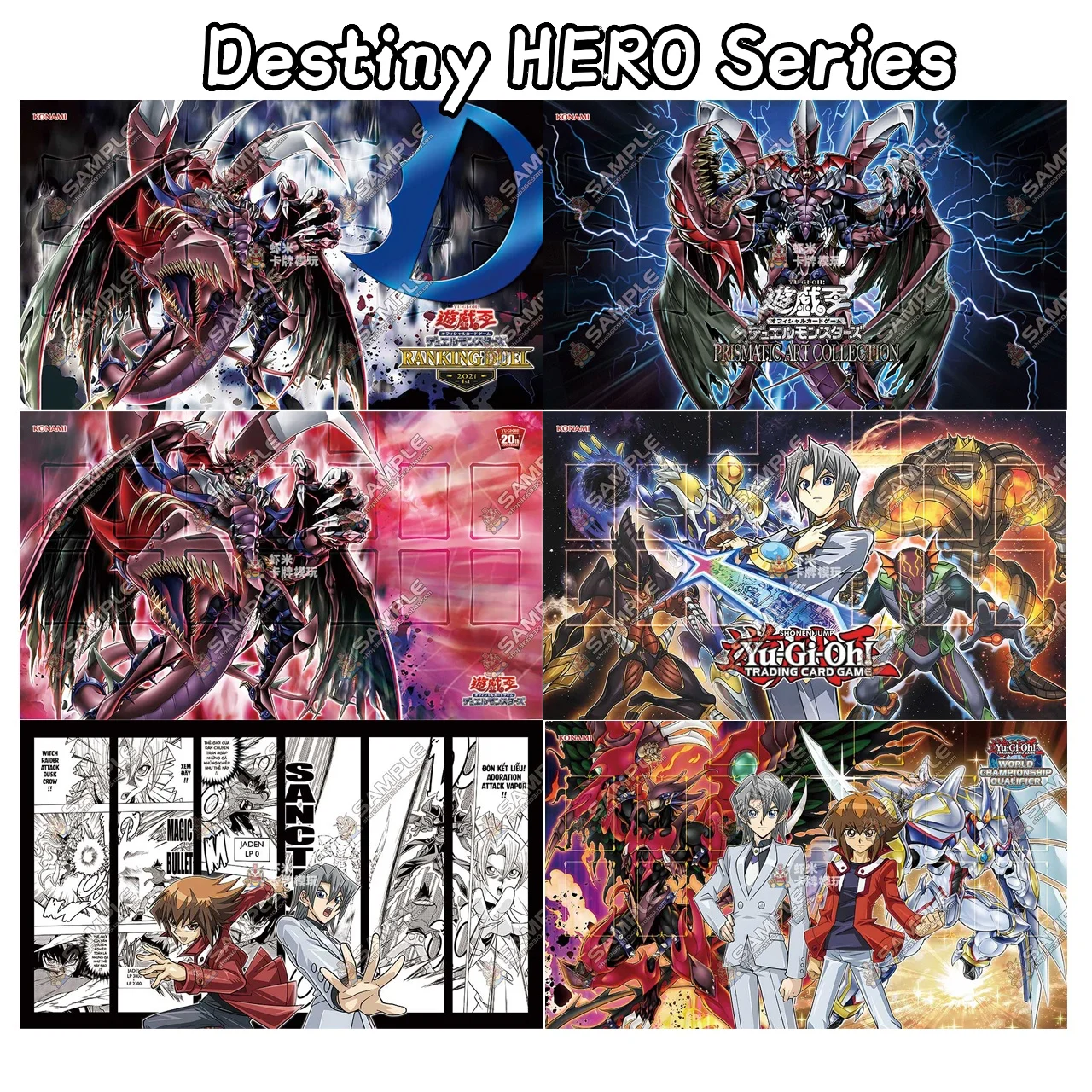 Destiny HERO Series 600x350mm Yu-Gi-Oh! Customized Single Player Cartoon Playmat Elemental HERO Rubber Board Game Mat Toy Gifts
Destiny HERO Series 600x350mm Yu-Gi-Oh! Customized Single Player Cartoon Playmat Elemental HERO Rubber Board Game Mat Toy Gifts