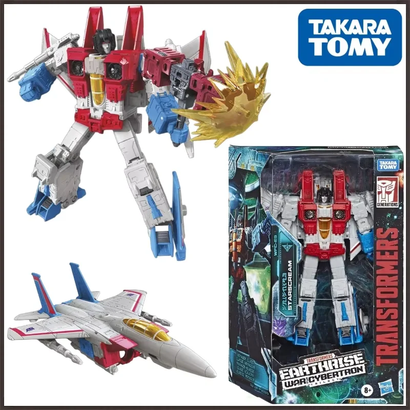 In Stock Takara Tomy Transformer G Series Earthrise WFC-E9 Starscream Collectible Transformable Dolls Popular Toys
In Stock Takara Tomy Transformer G Series Earthrise WFC-E9 Starscream Collectible Transformable Dolls Popular Toys