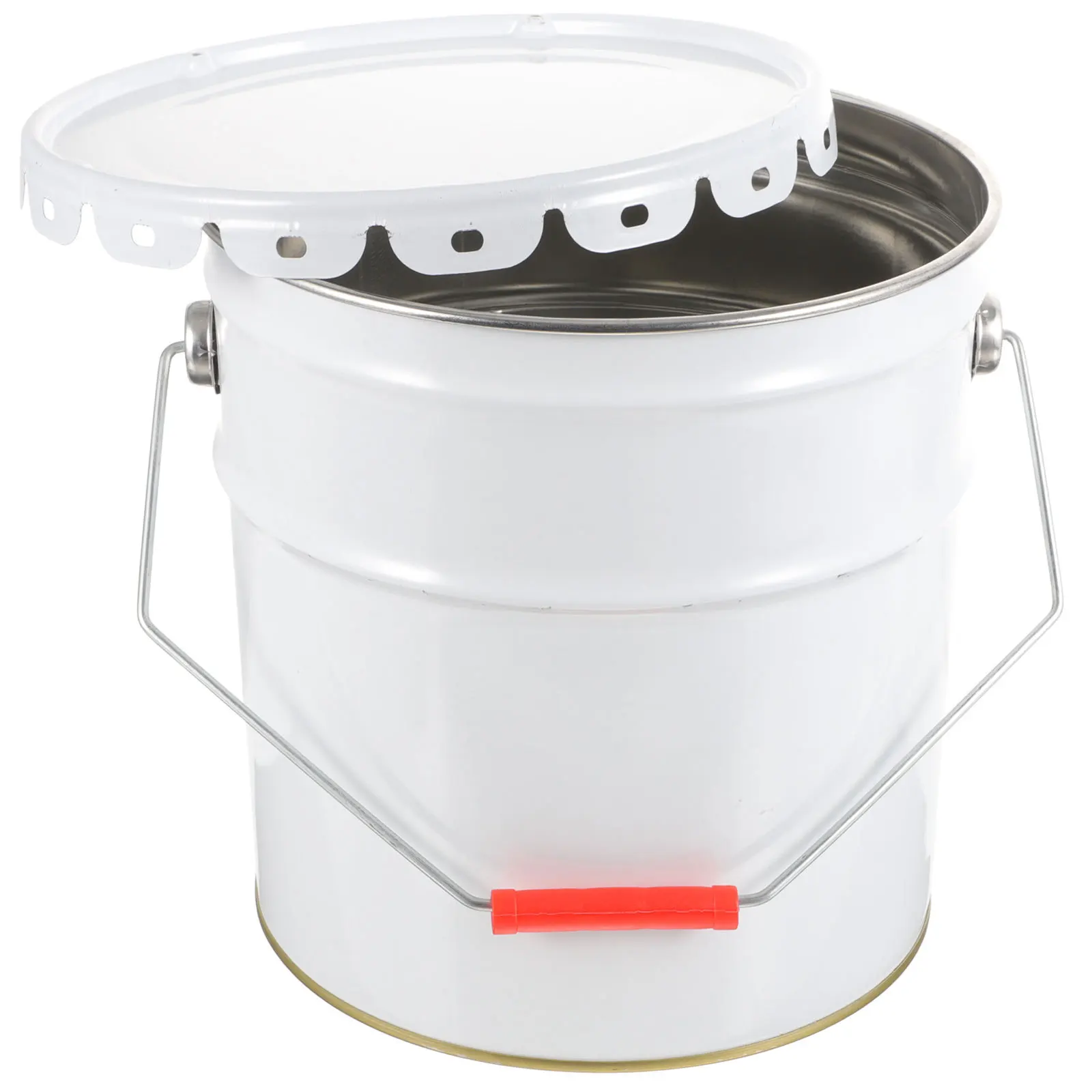 10L Paint Bucket Tinplate Material White Coating Durable Storage Container Home Garage Use Empty Metal Can Sealed Design Large
10L Paint Bucket Tinplate Material White Coating Durable Storage Container Home Garage Use Empty Metal Can Sealed Design Large