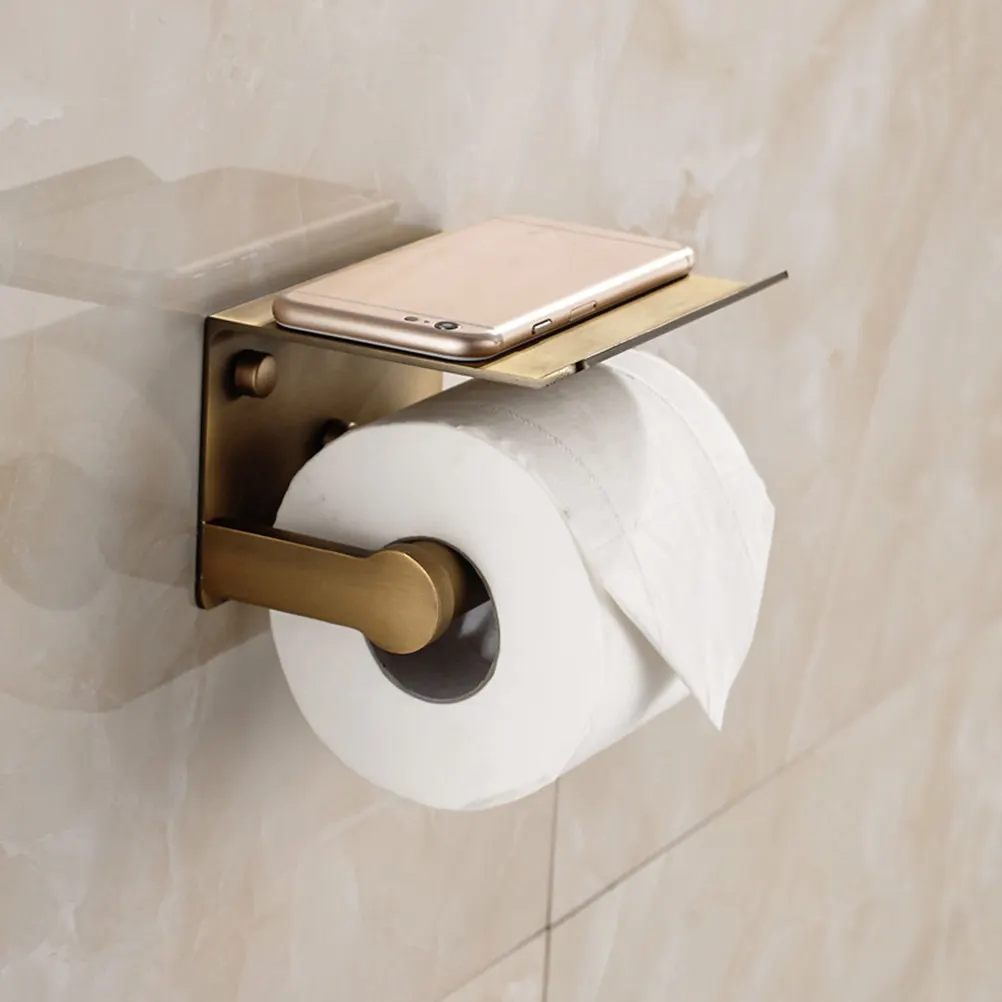 Multifunction 2 in 1 Tissue Holder Space Aluminum Bathroom Paper Roll Storage Rack Mobile Phone Shelf Phone Storage Rack
Multifunction 2 in 1 Tissue Holder Space Aluminum Bathroom Paper Roll Storage Rack Mobile Phone Shelf Phone Storage Rack