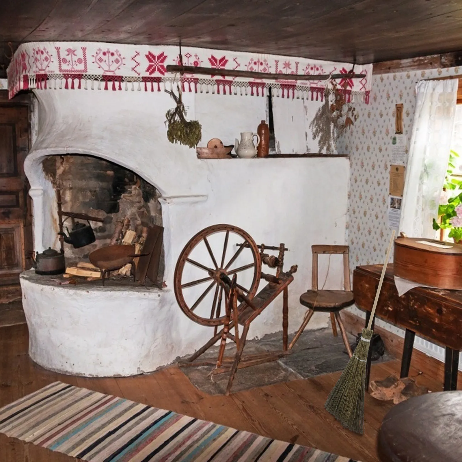 2Pcs Miniature Brooms Household Ornament Multi-Functional Mini House Decoration Micro Landscape DIY Craft Halloween Accessory
2Pcs Miniature Brooms Household Ornament Multi-Functional Mini House Decoration Micro Landscape DIY Craft Halloween Accessory