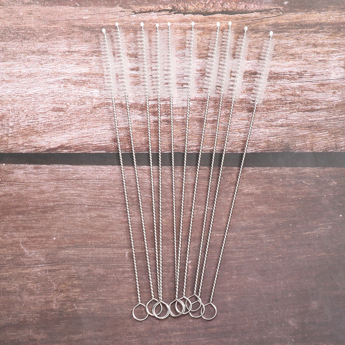 10pcs Stainless Steel Straw Brush 20X0.8Cm Cleaning Tool For Reusable Straws Funnels Tubes Juicers Dishwasher Safe 
10pcs Stainless Steel Straw Brush 20X0.8Cm Cleaning Tool For Reusable Straws Funnels Tubes Juicers Dishwasher Safe