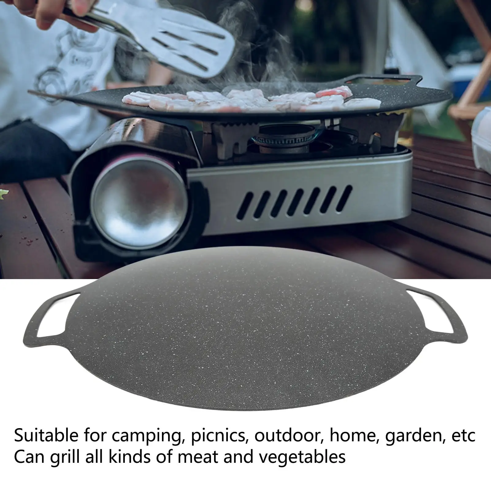 Non-Stick Grill Pan Easy Cleaning BBQ Frying Plate for Outdoor for garden & for camping
Non-Stick Grill Pan Easy Cleaning BBQ Frying Plate for Outdoor for garden & for camping