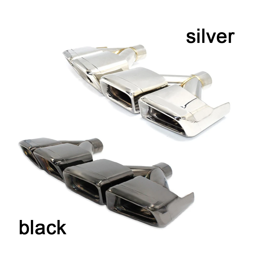 Rear Bumper Exhaust Tips Muffler for Benz W212 W205 W204 CLS Class W218 Four Outlet Pipe Tps Auto Car Decoration
Rear Bumper Exhaust Tips Muffler for Benz W212 W205 W204 CLS Class W218 Four Outlet Pipe Tps Auto Car Decoration