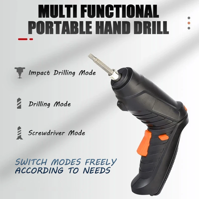 3.6V Mini Portable Multifunctional Rechargeable Electric Screwdriver Cordless Wrench Set Household Maintenance Power Tool Kit
3.6V Mini Portable Multifunctional Rechargeable Electric Screwdriver Cordless Wrench Set Household Maintenance Power Tool Kit