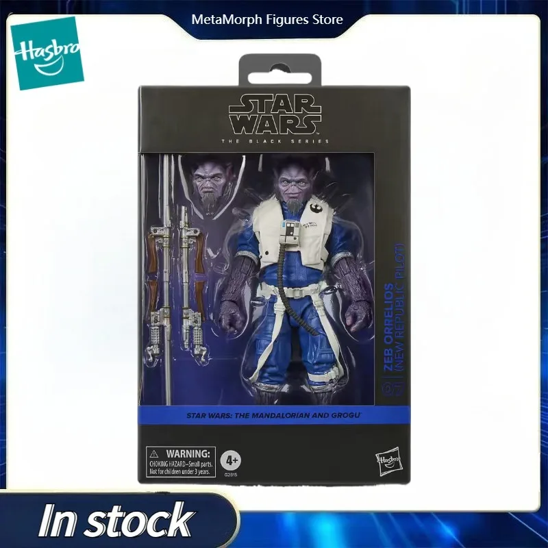 【Pre Sale】Original Hasbro Star Wars The Black Series The Mandalorian and Grogu Zeb Orrelios(New Republic Pilot)Action Toy Figure
【Pre Sale】Original Hasbro Star Wars The Black Series The Mandalorian and Grogu Zeb Orrelios(New Republic Pilot)Action Toy Figure