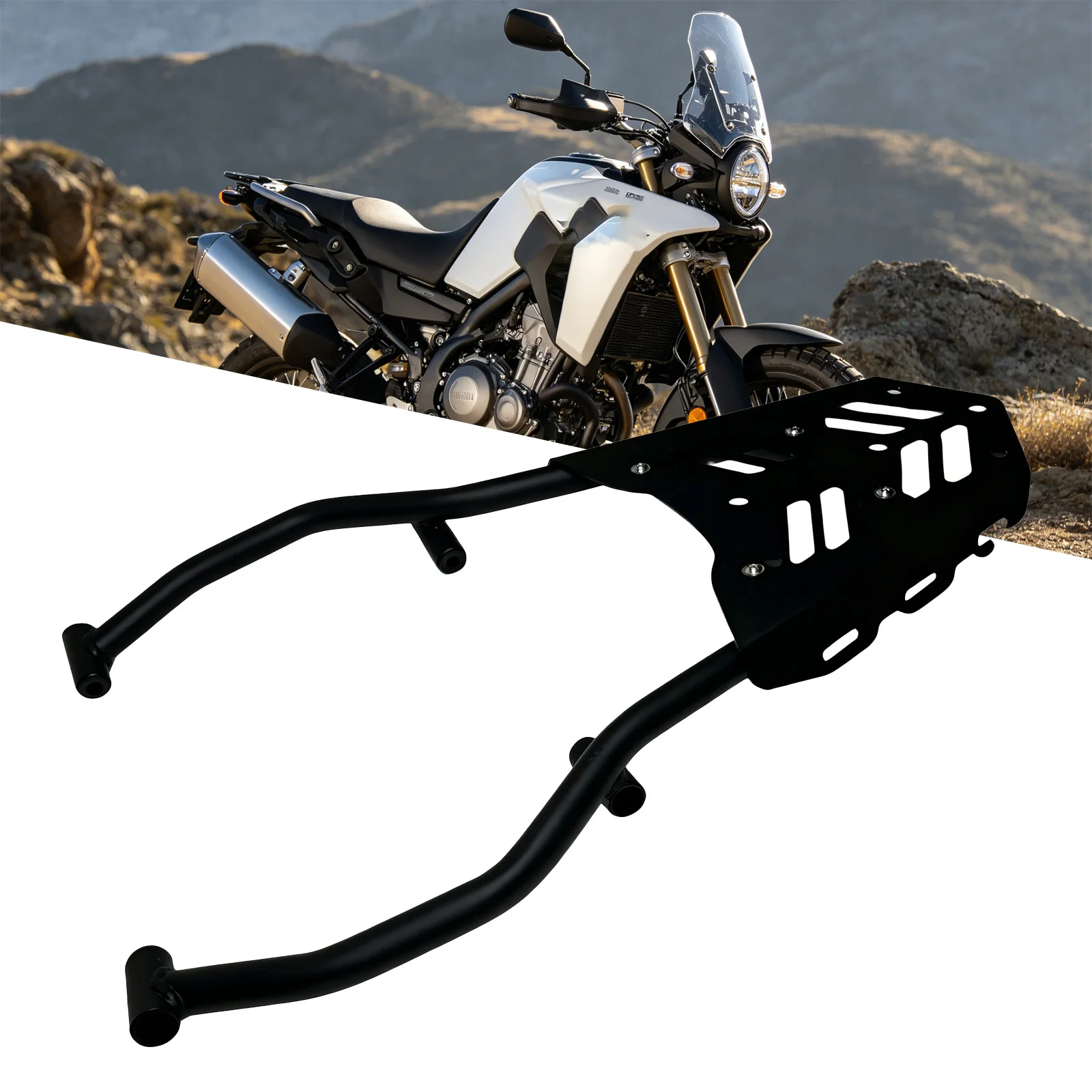 For Yamaha Tenere700 XTZ700 Tenere 700 XTZ 2018-2023 Motorcycle Rear Luggage Rack Top Case Rear Rack Carrier Motorcycle Parts
For Yamaha Tenere700 XTZ700 Tenere 700 XTZ 2018-2023 Motorcycle Rear Luggage Rack Top Case Rear Rack Carrier Motorcycle Parts