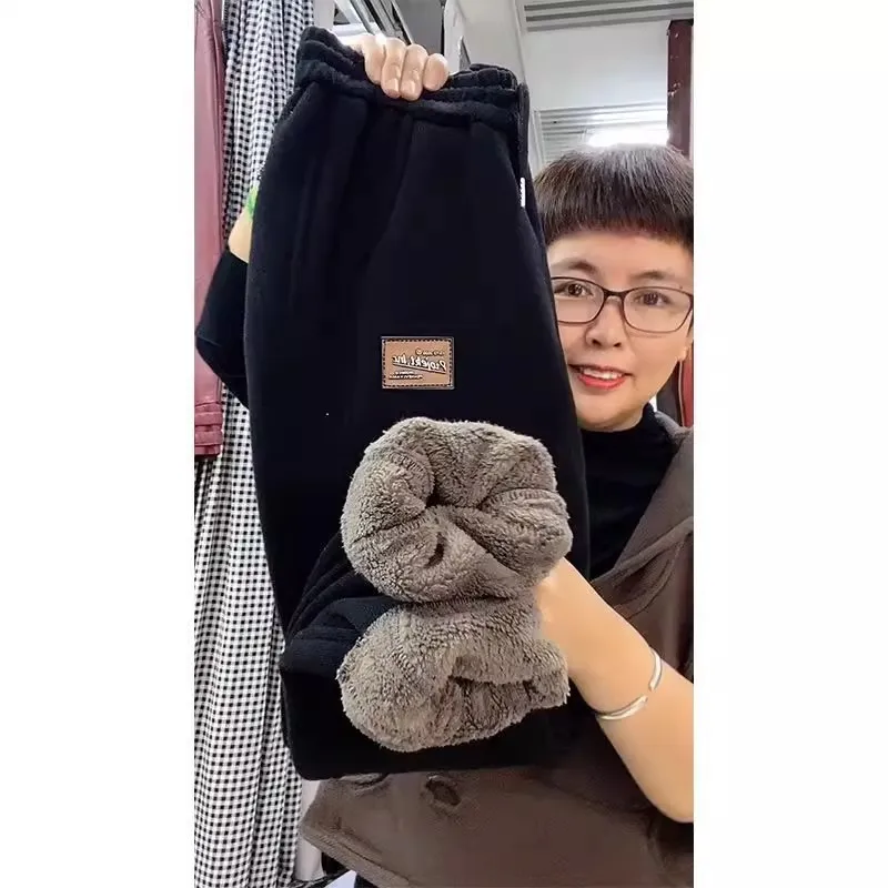 Men's Autumn Winter Thiened Fce Lined Casual Pants Loose Cuffed Leisure Trousers earling Look Pants Versatile Polyeste...
Men's Autumn Winter Thiened Fce Lined Casual Pants Loose Cuffed Leisure Trousers earling Look Pants Versatile Polyeste...