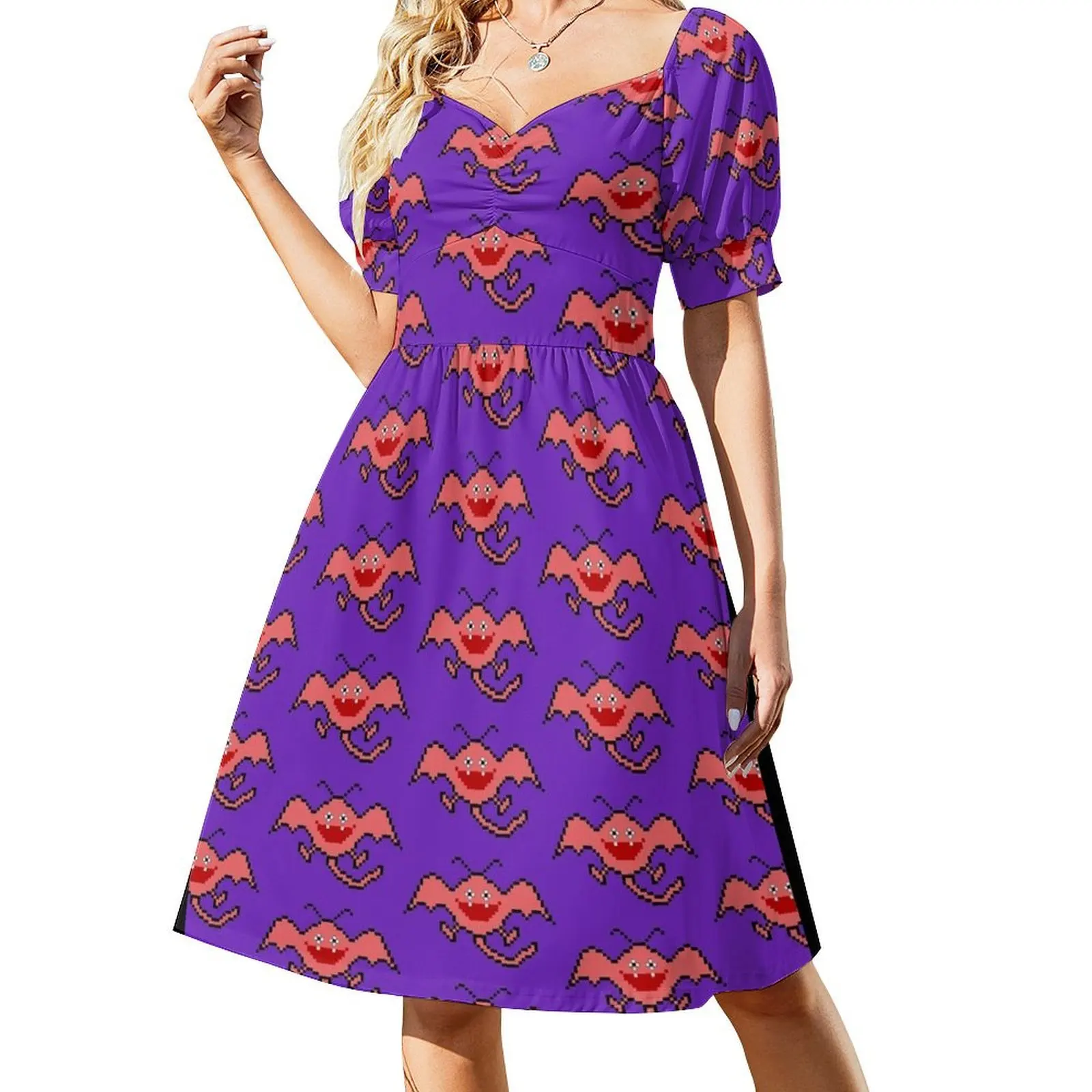 PixelArt Drackolyte Short-Sleeved Dress chic and elegant woman dress birthday dress for women
PixelArt Drackolyte Short-Sleeved Dress chic and elegant woman dress birthday dress for women