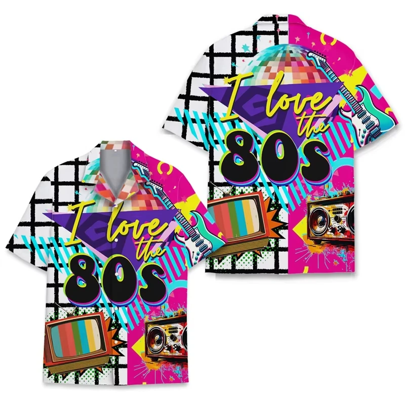 2026 Vintage 80s 90s Men's Hawaiian Shirt Summer Casual Short Sleeve Shirts 3d Printed Loose Street Oversized Beach Blouse Tops
2026 Vintage 80s 90s Men's Hawaiian Shirt Summer Casual Short Sleeve Shirts 3d Printed Loose Street Oversized Beach Blouse Tops