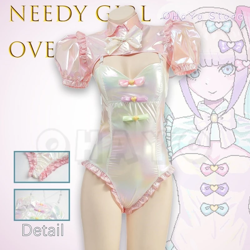 Игра NEEDY GIRL OVERDOSE KAngel, боди для косплея, аниме, лазерный купальник, костюмы Doujin, розовые милые наряды для ролевых игр, костюм на Хэллоуин
Игра NEEDY GIRL OVERDOSE KAngel, боди для косплея, аниме, лазерный купальник, костюмы Doujin, розовые милые наряды для ролевых игр, костюм на Хэллоуин