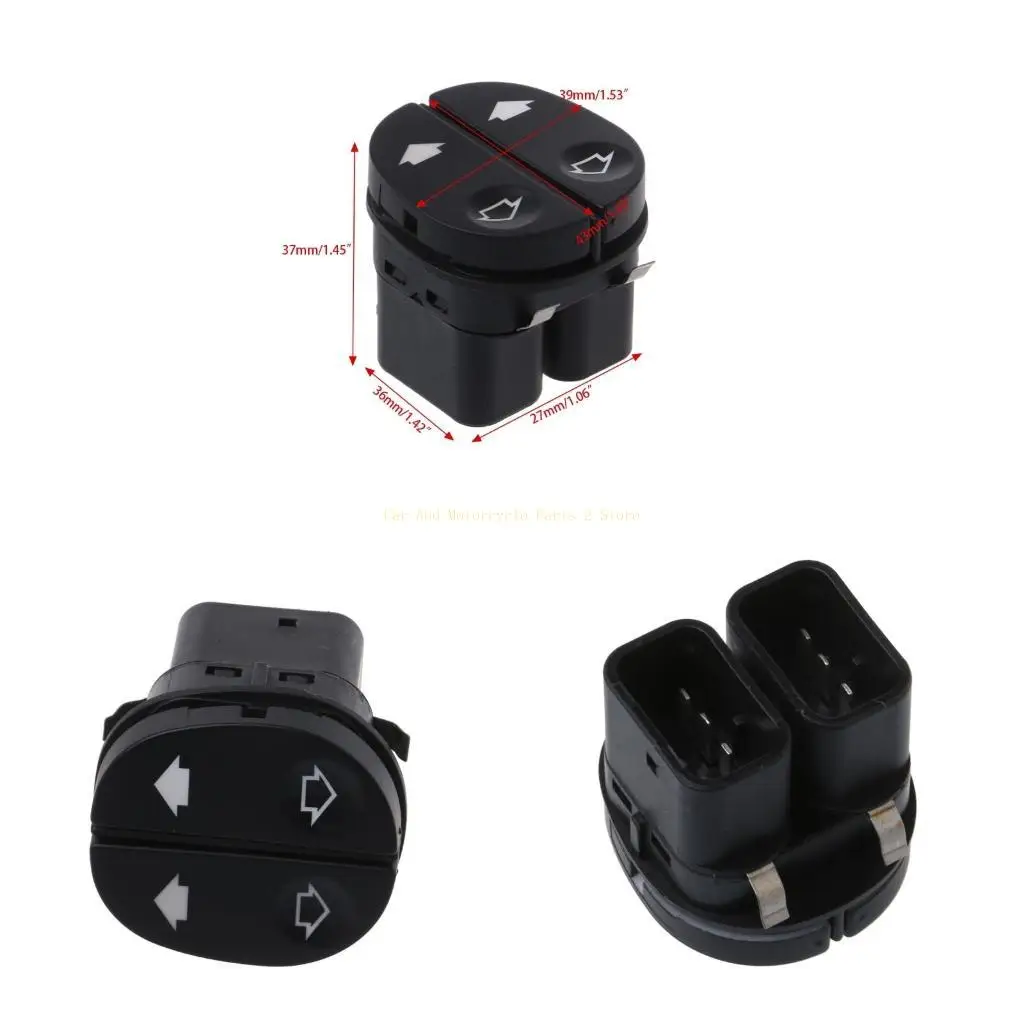 for Cars Driver Side 2 Buttons Car Electric Window Switch for Fiesta Tourne
for Cars Driver Side 2 Buttons Car Electric Window Switch for Fiesta Tourne