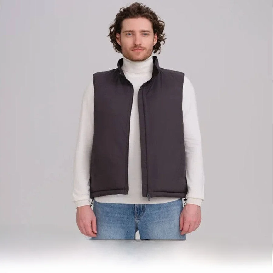 Men's Outdoor Waterproof down Vest 90% White Duck down Fill Stand Collar Warm Jacket Youth Fashion Style Pure Color Zipper
Men's Outdoor Waterproof down Vest 90% White Duck down Fill Stand Collar Warm Jacket Youth Fashion Style Pure Color Zipper